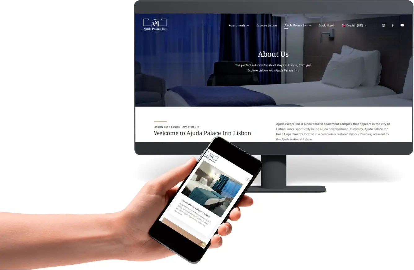 Website Ajuda Palace Inn