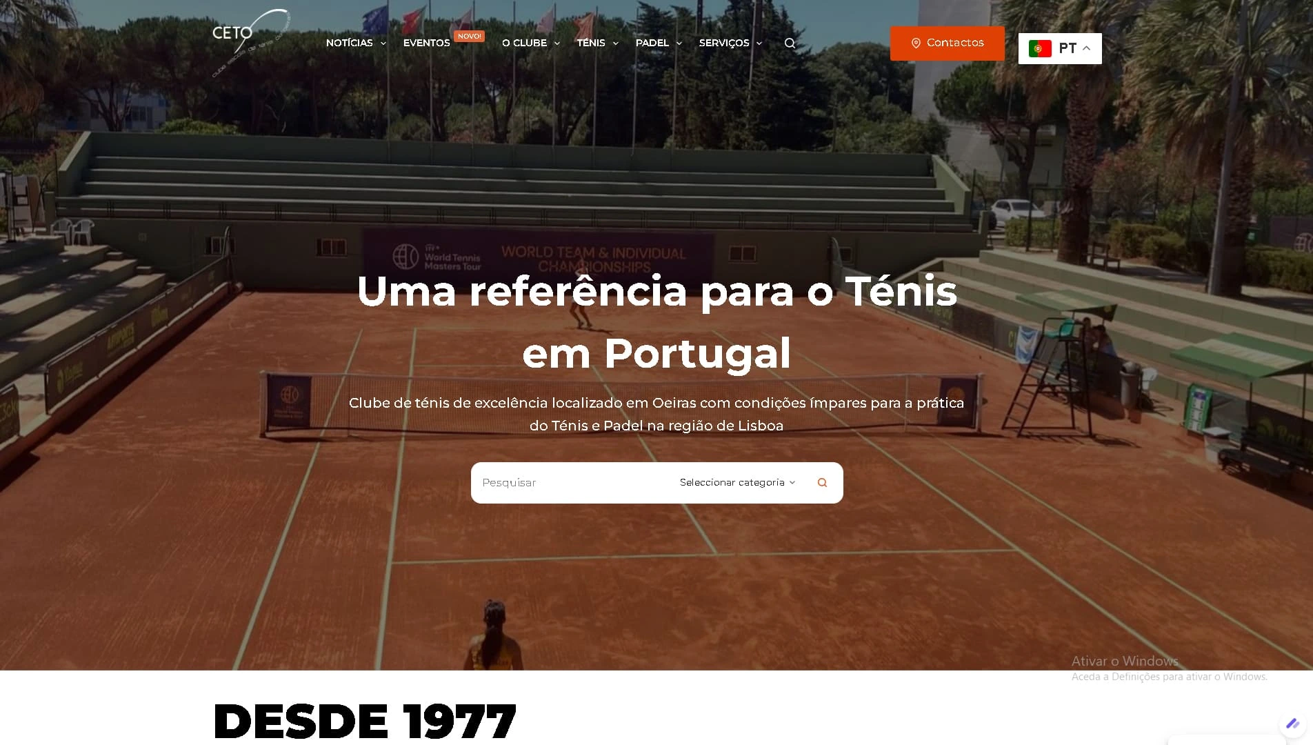 Website CETO Oeiras