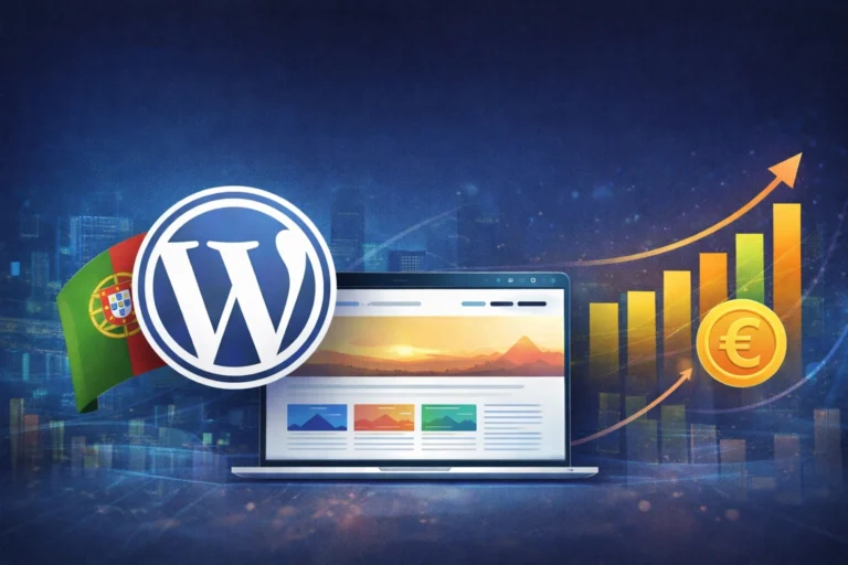 Quanto custa site wordpress em Portugal